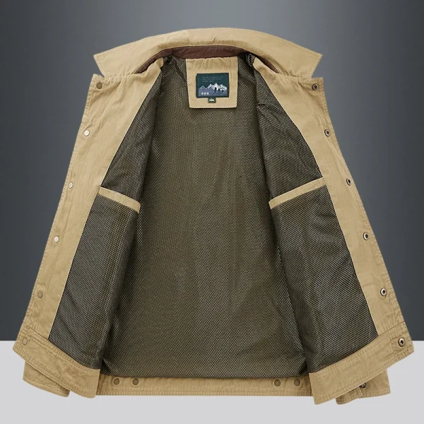 Primavera autunno giacca uomo cotone giacca a vento Bomber cappotto tattico uomo militare giacche uomo Cargo giacca Casual abbigliamento uomo 2024 4