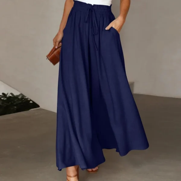 Pantaloni eleganti a gamba larga a vita alta Pantaloni da donna alla moda Pantaloni larghi e comodi Harajuku Ropa Mujer Casual Streetwear 2