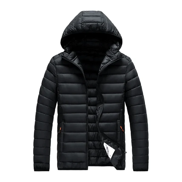8XL Uomo Nuovo Autunno Inverno Caldo Impermeabile Parka Giacca Cappotto Mens Con Cappuccio Casual Outwear Cappello Staccabile Abiti Parka Cappotto Maschile 2