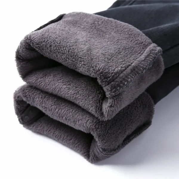 Jeans a vita alta foderati in pile da donna taglia estesa dimagranti caldi pantaloni a matita nord-est taglie forti dimagranti taglie forti 5