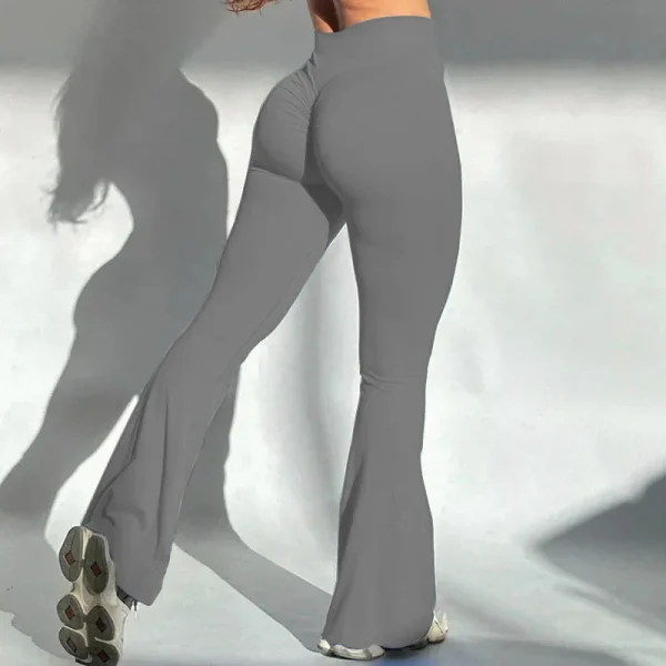 Leggings da yoga per allenamento a vita alta Fitness Butt Lifting Scrunch Butt Sport Pantaloni da palestra da donna 3