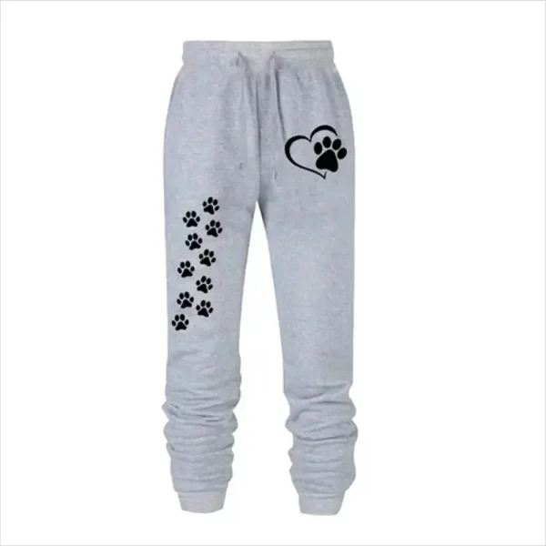 Pantaloni casual da donna comodi e larghi a vita alta Primavera Autunno Pantaloni sportivi lunghi di nuovo stile Alla moda taglie forti 5