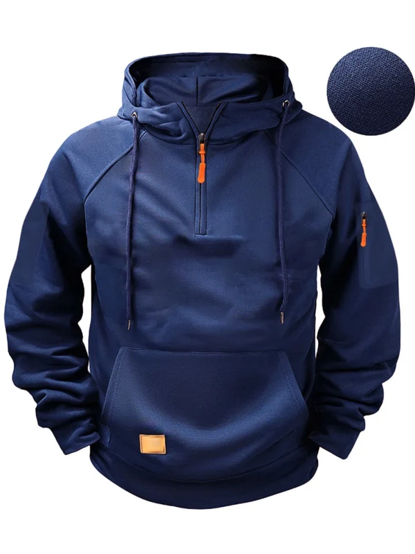 25Abbigliamento di marca da uomo alla moda autunno e inverno, felpa stampata a maniche lunghe con cappuccio a maniche lunghe, pullover allentato casual 2