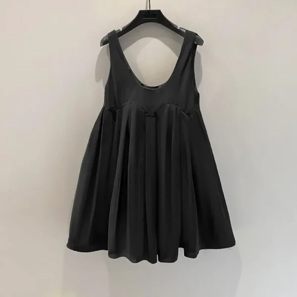 Abito da ballo senza maniche con scollo a U Abito da donna autunno 2025 Abiti Vestdresses Giapponese carino Vestido Femininos Abbigliamento moda 6