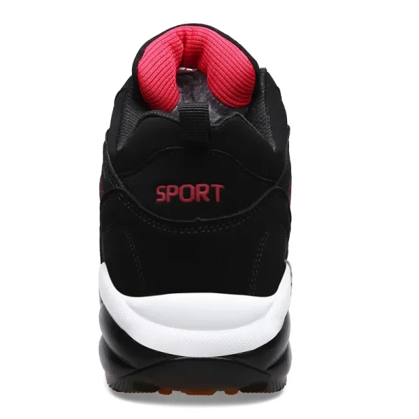 Scarpe da neve da uomo invernali calde coppia sneakers casual moda pelle sport all'aria aperta corsa tennis uomo antiscivolo taglia grande 48 trainer 6