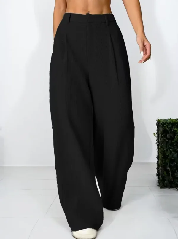 Abbigliamento da donna elegante e alla moda, sport casual all'aria aperta, pantaloni autunnali e invernali in velluto a coste dimagranti e versatili 1