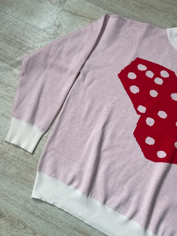 2024 Autunno Inverno Maglione delle Donne Casual Manica Lunga Lavorato A Maglia Caldo Pullover Dadi Grafica di Base Solido Maglione Magliette E Camicette Abiti di Moda 3