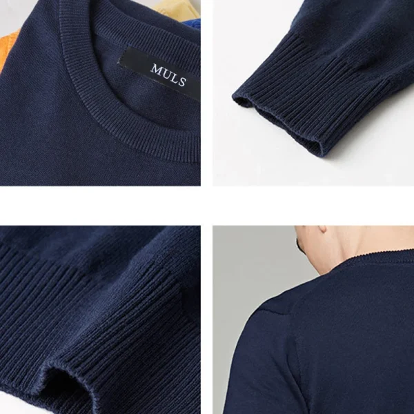 5XL Uomini Maglione Sottile Pullover Maschile Maglie E Maglioni Solido Cotone lavorato a maglia Maglione Jersey Boy Maglieria Primavera Inverno Navy Di Natale Verde 5