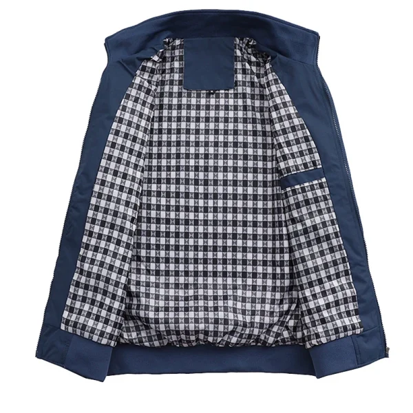2025 Primavera Autunno Casual Solid Fashion Slim Bomber Giacca da uomo Cappotto Nuovo arrivo Giacche da baseball Giacca da uomo M-6XL 8XL Top 4