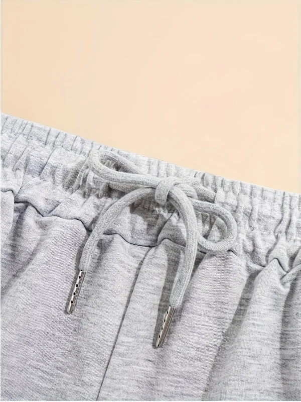Felpe con cappuccio da donna + pantaloni della tuta Set Hip Hop Street Felpa con cappuccio stampata casual Oversize Allentato Nuove felpe Autunno Abbigliamento in pile caldo 6
