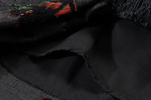 Autunno Inverno Velluto Stampato Floreale delle Donne A-line Wrap Gonne Nappa 2025 Nuovo Della Boemia A Vita Alta Dritto Tubino Gonne Femminili 6