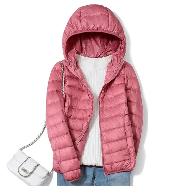 13 colori 2023 nuovi arrivi moda donna piumini corti ultraleggeri sottili impacchettabili piumini coreani stile dolce femminile 6