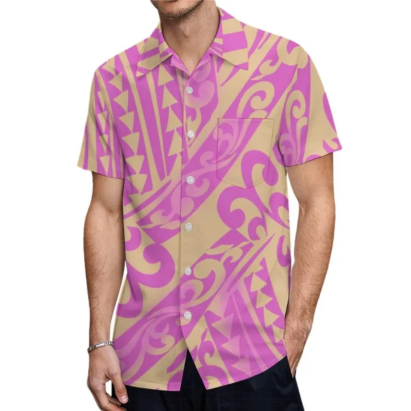 Abito estivo con maniche a sbuffo da donna Mumu abito tradizionale micronesiano e camicia da uomo 9xl coppia Set 4