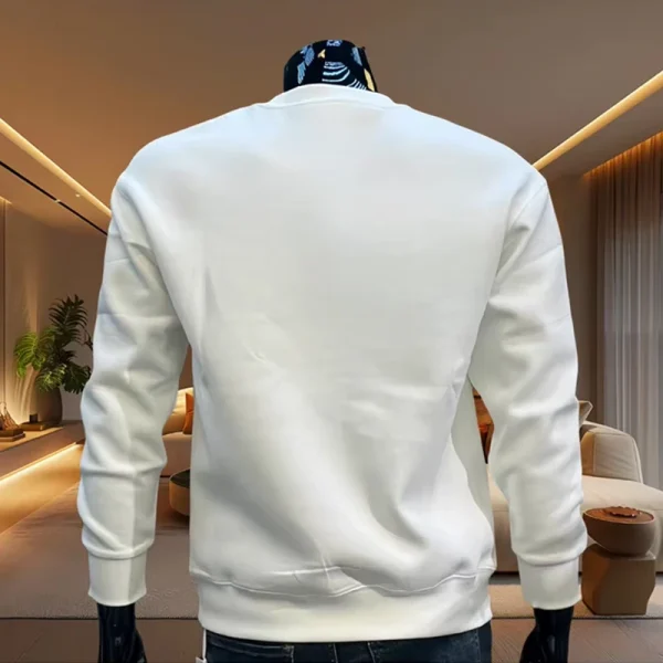 Felpe con cappuccio O-Collo da uomo moda casual Parigi di alta qualità primavera autunno caldo morbido maniche lunghe T-shirt uomo casa pullover all'aperto 5