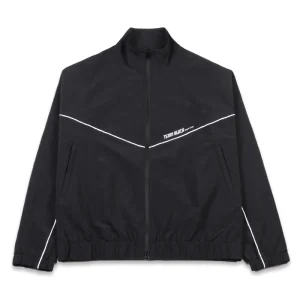 Jinx Team Giacca a vento nera Giacca a maniche lunghe Top Cappotto sportivo unisex Capispalla ricamati Uomo Donna Abbigliamento sportivo 1