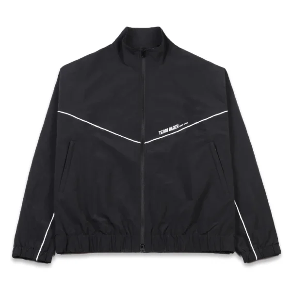 Jinx Team Giacca a vento nera Giacca a maniche lunghe Top Cappotto sportivo unisex Capispalla ricamati Uomo Donna Abbigliamento sportivo 1