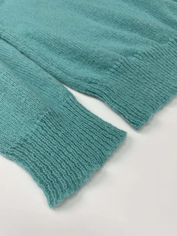 GarbGlor 2024 autunno e inverno maglione lavorato a maglia girocollo alla moda monopetto maglione Pullover tinta unita per le donne 5