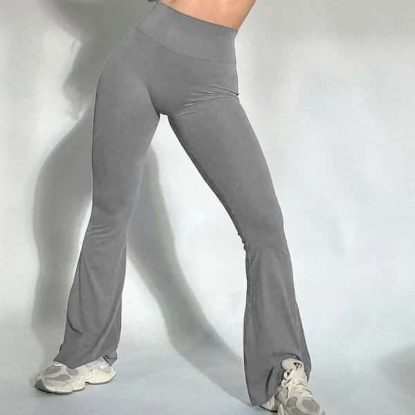 Leggings da yoga per allenamento a vita alta Fitness Butt Lifting Scrunch Butt Sport Pantaloni da palestra da donna 4