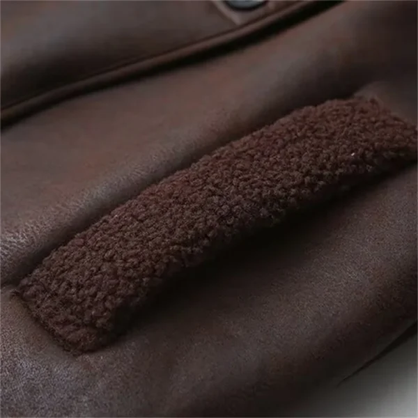 2024 Autunno Nuovo stile di abbigliamento da donna Cappotto giacca double face integrato in pelliccia con colletto ribaltabile alla moda e versatile 6