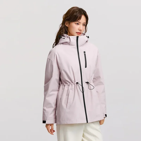 Piumino Semir da donna 2024 Nuovo capispalla in due pezzi tre in uno da viaggio all'aperto quotidiano versatile a tre resistenti per le donne 5