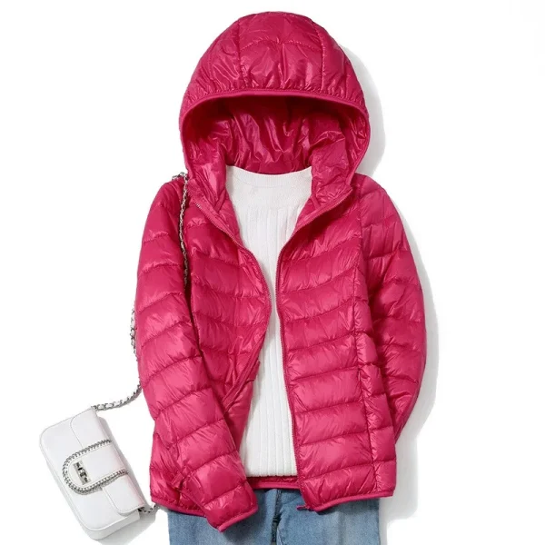 13 colori 2023 nuovi arrivi moda donna piumini corti ultraleggeri sottili impacchettabili piumini coreani stile dolce femminile 2