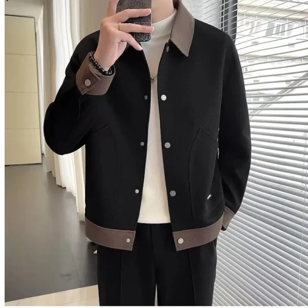 Autunno Abbigliamento da uomo Uniformi da baseball Cappotto casual da uomo Abbigliamento da uomo Novità in giacche Uomo Cappotti a vento Giacca a vento invernale maschile 6