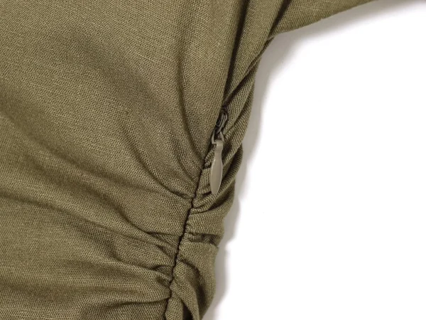 ETJ 2025 Primavera/Estate Nuovo abito MIDI da donna elegante stile vacanza rinfrescante e confortevole a maniche corte con scollo a V 5