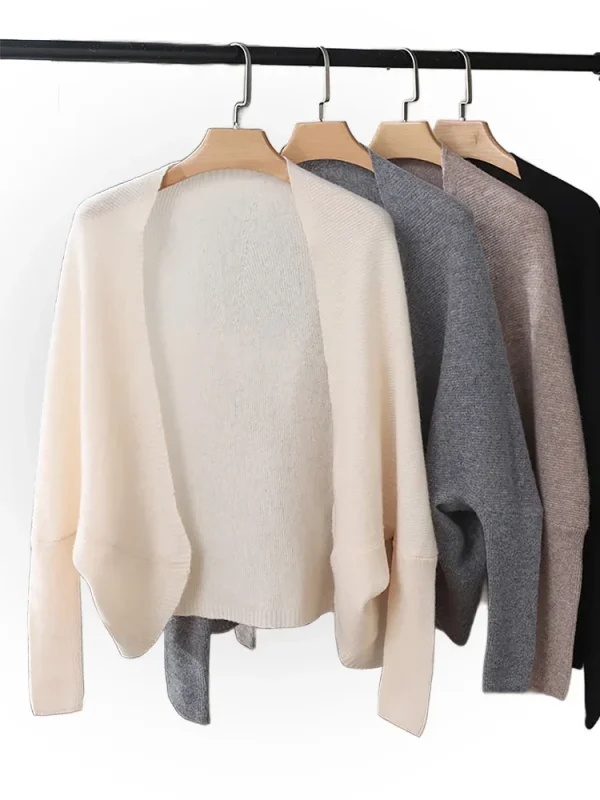 2024 Oversize 100% Lana Lavorato A Maglia Scialle Poncho Vecchio Stile Soldi Donne Mantello di Spessore Casual Morbido Caldo Cappa Accogliente Cardigan Invernali 1