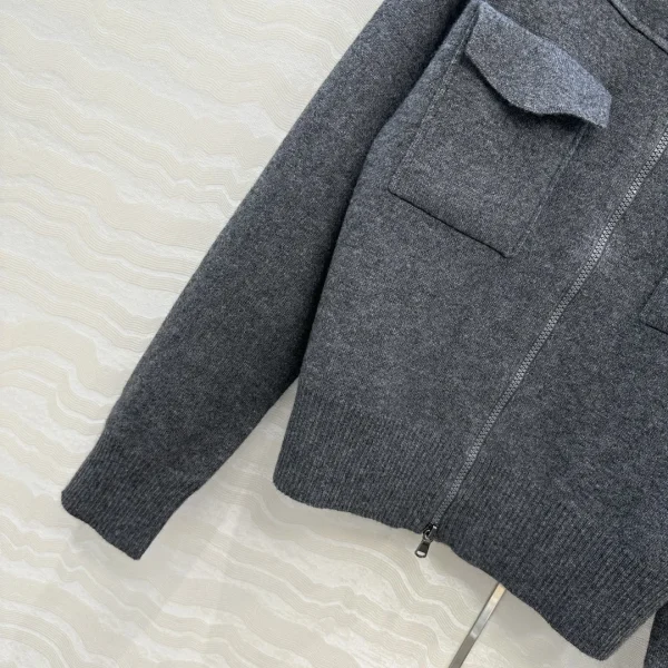 YG145-25 cappotto in cashmere lavorato a maglia di fascia alta autunno e inverno elegante e confortevole lusso basso 3