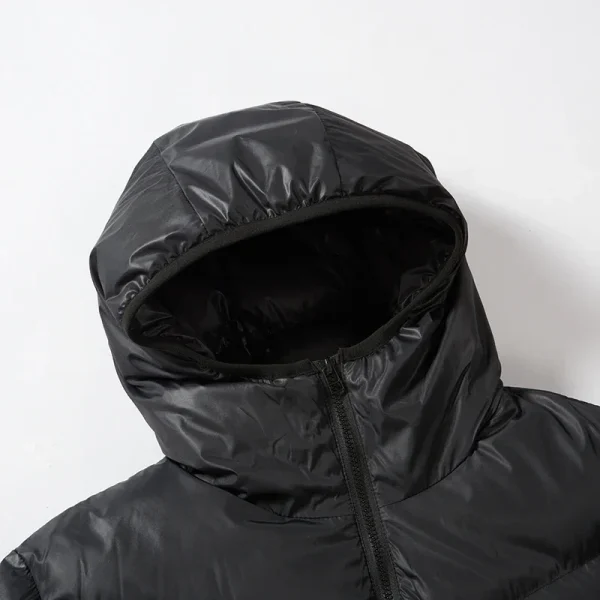 Parka lungo con cappuccio da uomo 2024 Cappotto caldo Giacca invernale di alta qualità Donna Inverno Piumino d'anatra bianco Donna Spessore caldo Giù ZL556 4