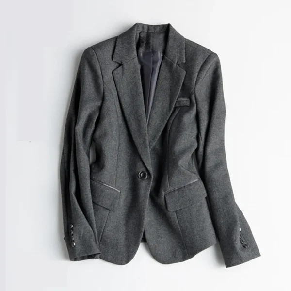 Naviu elegante moda donna di alta qualità blazer e giacche ufficio donna capispalla formale top da lavoro 5