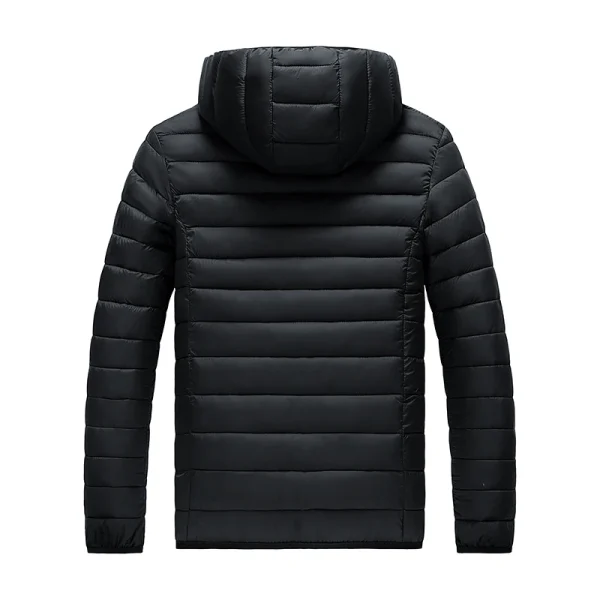 8XL Uomo Nuovo Autunno Inverno Caldo Impermeabile Parka Giacca Cappotto Mens Con Cappuccio Casual Outwear Cappello Staccabile Abiti Parka Cappotto Maschile 3