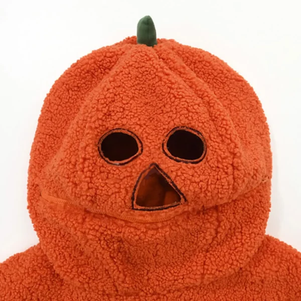 Y2k felpa con cappuccio oversize zucca divertente carino felpa con cappuccio abbigliamento agnello peluche maglione cappotto con cappuccio cartone animato autunno e inverno maglione sciolto 3