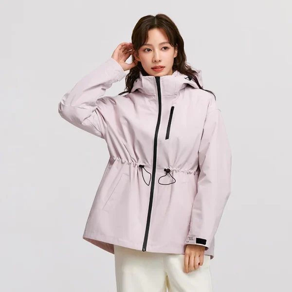 Piumino Semir da donna 2024 Nuovo capispalla in due pezzi tre in uno da viaggio all'aperto quotidiano versatile a tre resistenti per le donne 4
