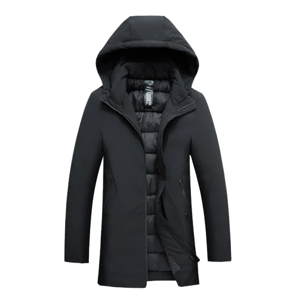 Cappotto imbottito in cotone invernale 2023 da uomo Versione della giacca imbottita in piumino giapponese Giacca imbottita in cotone con cappuccio autunnale da uomo 3