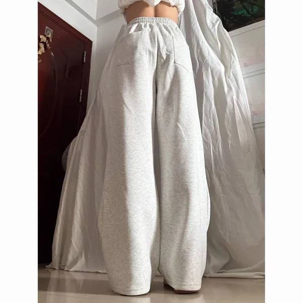 Onalippa Y2K Millennium 2025 Pantaloni casual sportivi con stampa di cani creativi Donna Anime Abby Pantaloni larghi carini 5