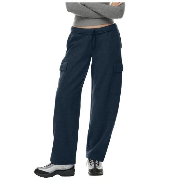 Pantaloni da donna causali Pantaloni larghi a vita alta alla moda Pantaloni da jogging a gamba dritta Pantaloni sportivi con tasche Pantaloni con coulisse femminili 3