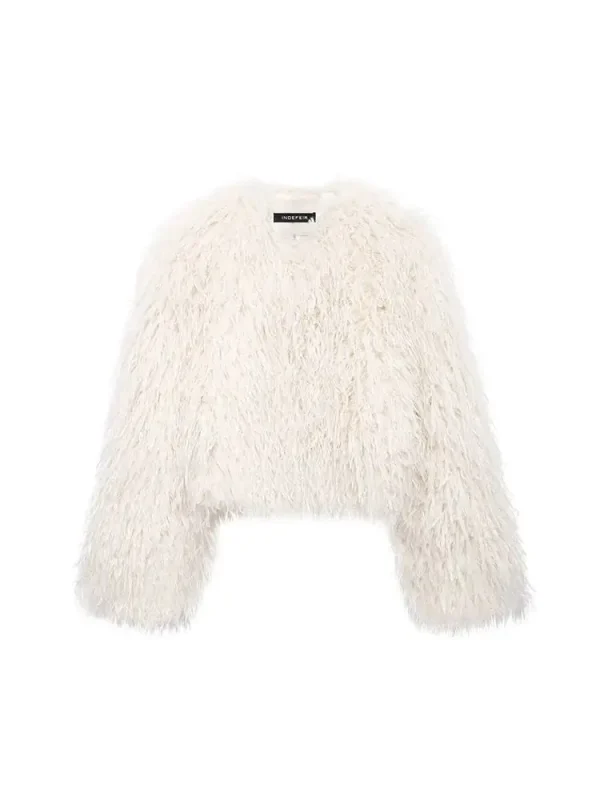 2024 nuovo autunno e inverno donna caldo corto abbigliamento in cotone donna Casual cappotto in pelliccia sintetica cappotto alla moda tinta unita femminile 1