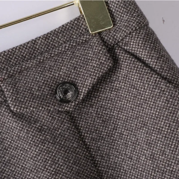 NAVIU abiti di lana grigia donna nuovo autunno inverno temperamento di fascia alta Blazer formale professionale e gonna abbigliamento da lavoro da donna da ufficio 6