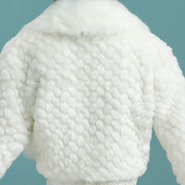Nuovo arrivo Giacca da sposa a maniche lunghe Sposa Abito di piume Bolero donna Accessori da sposa economici Mantella da sposa Scialle di pelliccia scrollata di spalle 5