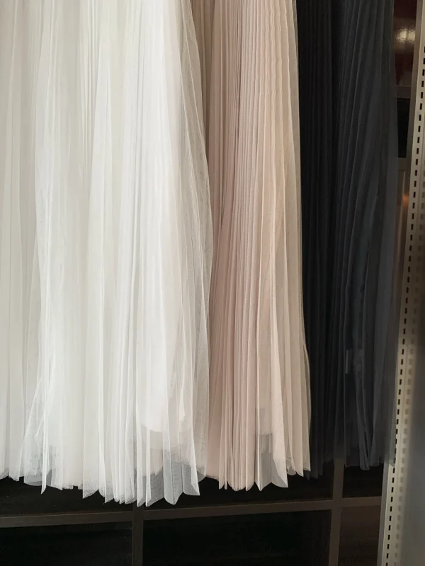 Autunno/Inverno 2025 Gonna elegante e versatile da donna in lana 100% nuovo arrivo 4