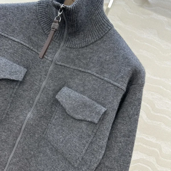 YG145-25 cappotto in cashmere lavorato a maglia di fascia alta autunno e inverno elegante e confortevole lusso basso 4