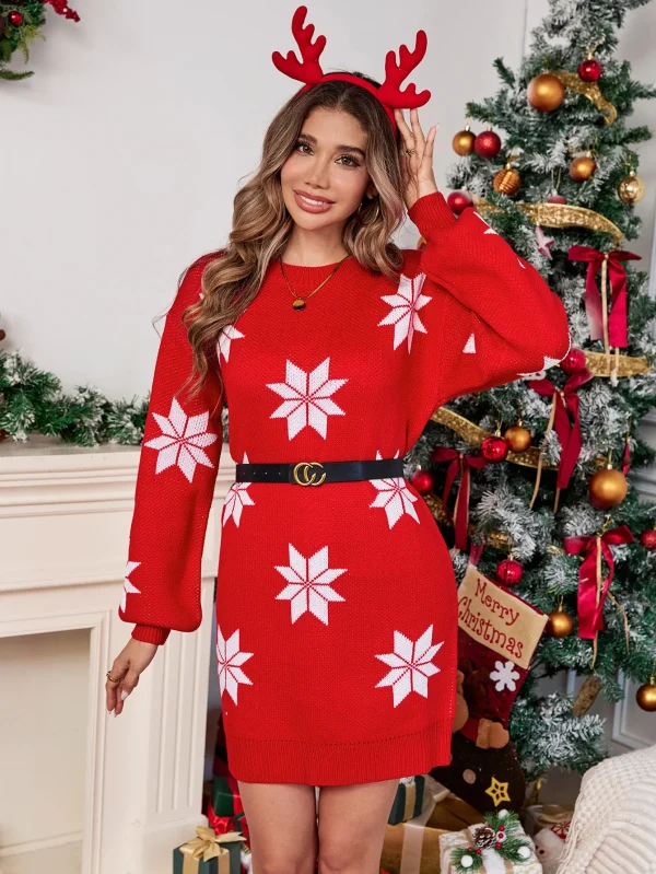 Nuovo maglione pullover da donna lavorato a maglia in Europa e negli Stati Uniti per l'autunno e l'inverno pullover lavorato a maglia stile pigro casual allentato 3