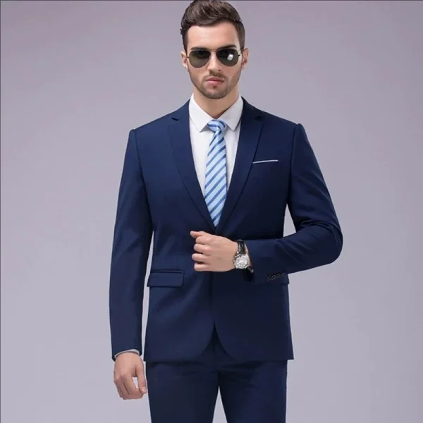 Abiti da sposa da uomo eleganti 2 pezzi 3 blazer set giacche gilet pantaloni moda classica completo outfit 2025 costume formale 2