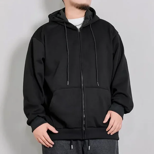 Felpe con cappuccio da uomo taglie forti 6XL 7XL Felpe con cappuccio da uomo grande autunno inverno Felpa con cappuccio Giacca Abbigliamento da uomo grande e alto 6