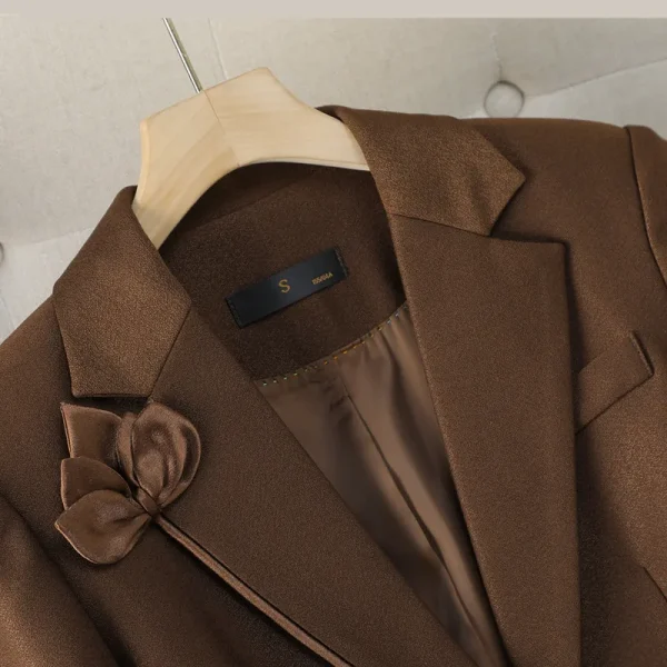 NAVIU Primavera Autunno Set da donna 2024 Nuova versione coreana Slim Professionale Casual Sui Elegante Office Ladies Tow Piece Abbigliamento da lavoro 6