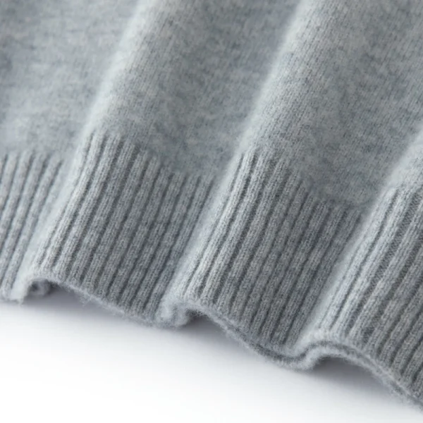 Abbigliamento da uomo spesso 100% maglione lavorato a maglia in cashmere dolcevita pullover autunno inverno tinta unita manica lunga casual top morbidi 4