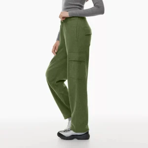 Pantaloni da donna causali Pantaloni larghi a vita alta alla moda Pantaloni da jogging a gamba dritta Pantaloni sportivi con tasche Pantaloni con coulisse femminili 1