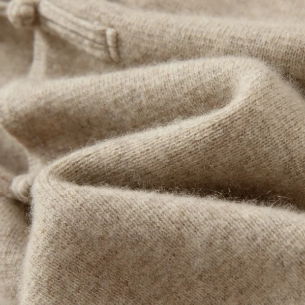 Autunno e inverno nuovo 100% lana merino cardigan da uomo retro Tang suit casual cashmere maglione lavorato a maglia giacca imbottita 5
